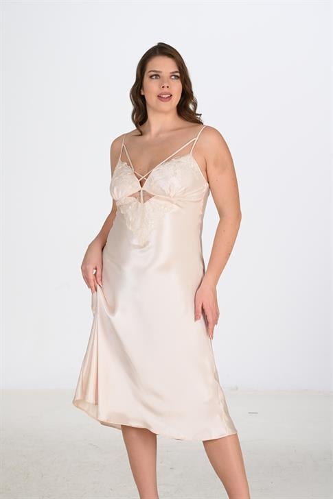 Aria`s Closet 2li Fildişi Sabahlık Takımı Bigsize 6222 Aria`s Closet 2li Fildişi Sabahlık Takımı Bigsize 6222
