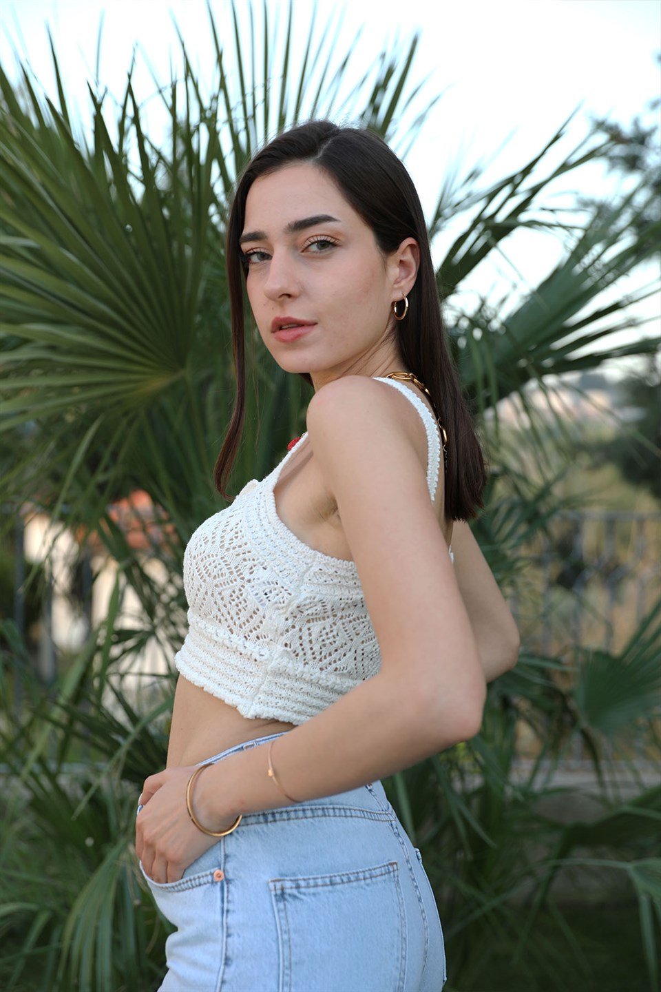 Ajurlu Atlet - Ekru Ajurlu Atlet - Ekru