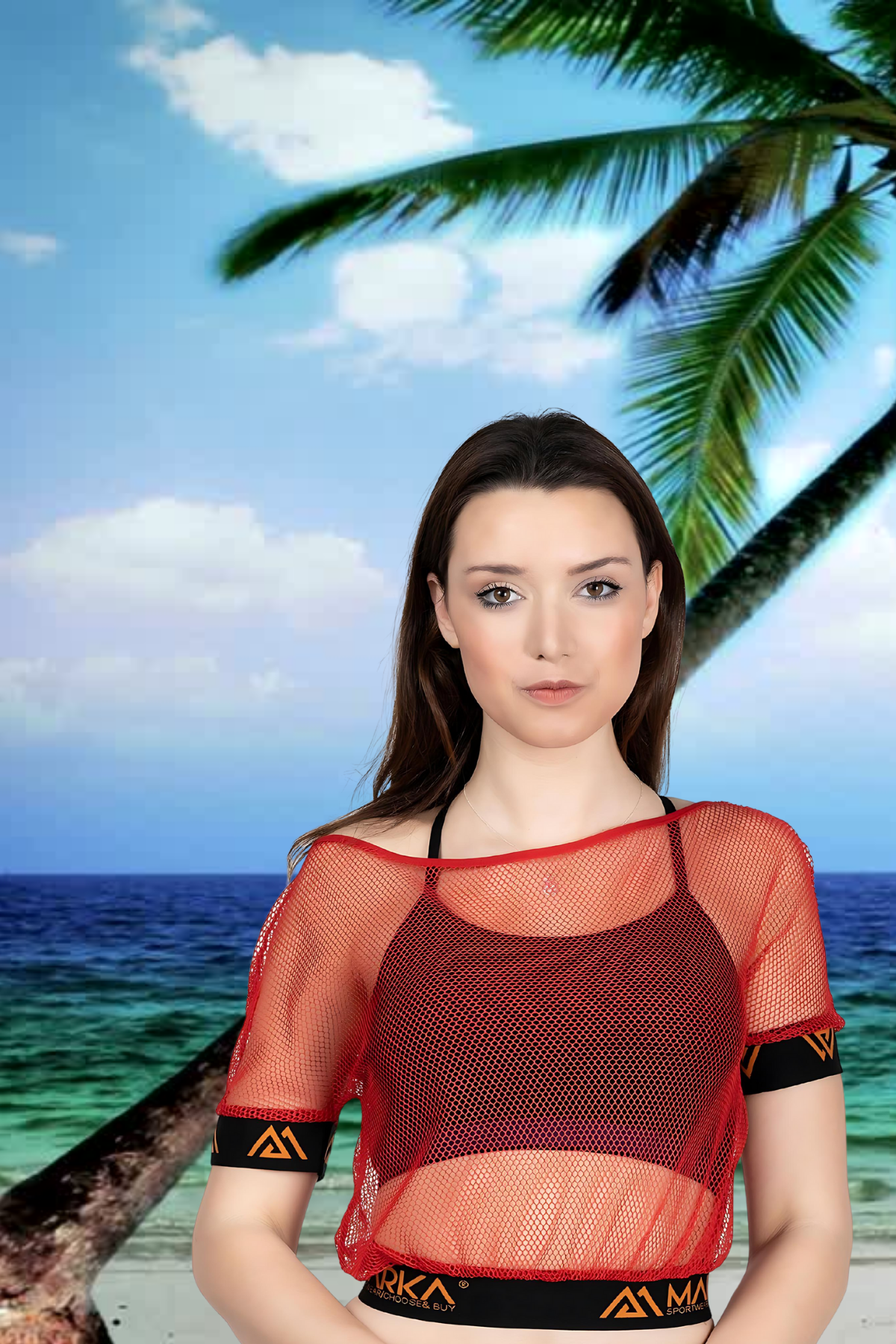 Aria`s Closet File Kollu Kırmızı Pareo Mayo Üstüne Pareo Aria`s Closet File Kollu Kırmızı Pareo Mayo Üstüne Pareo