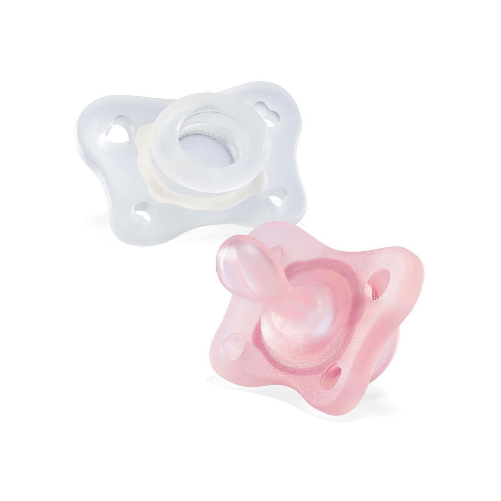 Chicco PhysioForma Mini Soft 2`li Emzik 0-2 Ay Kız Chicco PhysioForma Mini Soft 2`li Emzik 0-2 Ay Kız