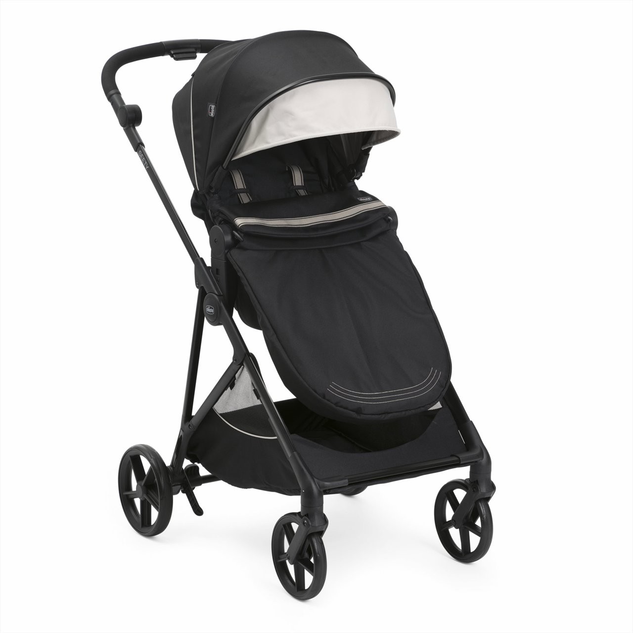 Chicco Seety Çift Yönlü Bebek Arabası - Etna Black Chicco Seety Çift Yönlü Bebek Arabası - Etna Black