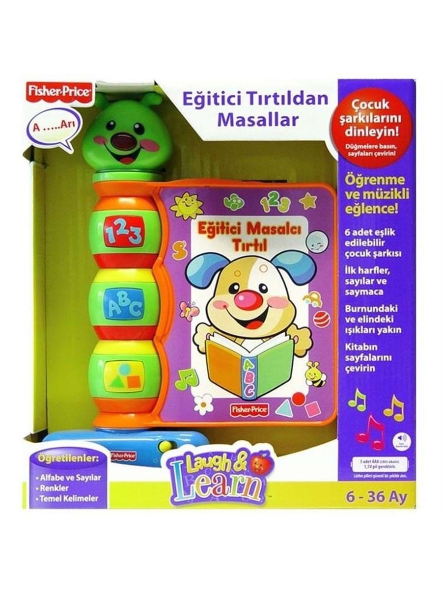 Fisher Price Eğitici Masalcı Tırtıl Fisher Price Eğitici Masalcı Tırtıl