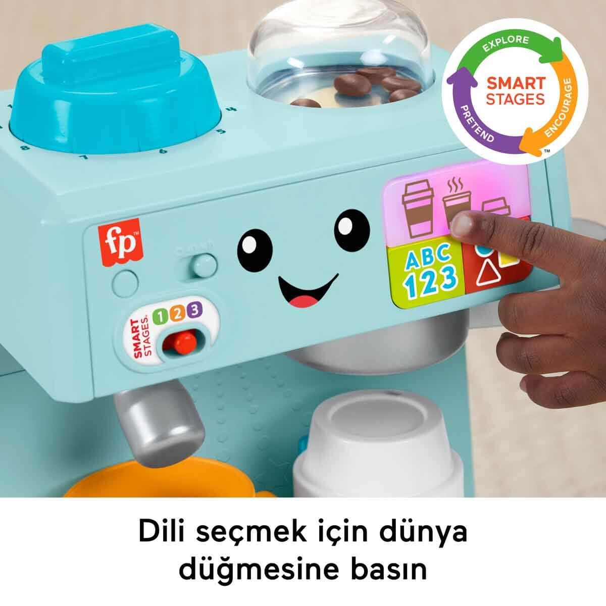 Fisher Price Sesli Eğlen ve Öğren Kahve Yapmayı Öğreniyorum HYR99 Fisher Price Sesli Eğlen ve Öğren Kahve Yapmayı Öğreniyorum HYR99