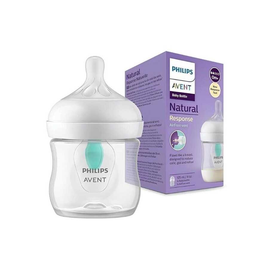Philips Avent Natural Response Anti-Colic PP Biberon 125 ml +0 ay Philips Avent Natural Response Anti-Colic PP Biberon 125 ml +0 ay