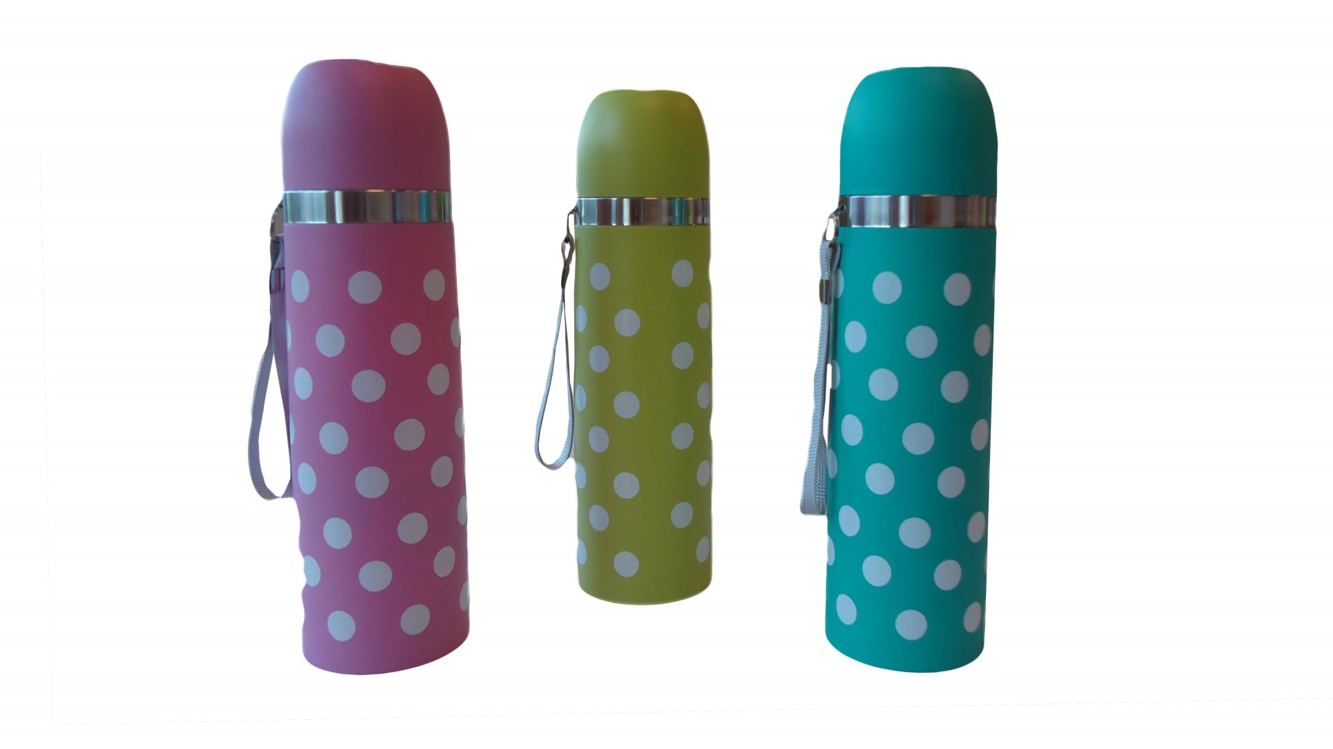 Sema Baby Puantiyeli Bebek Termosu 500 ml - Pembe Sema Baby Puantiyeli Bebek Termosu 500 ml - Pembe
